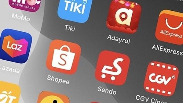 Shopee đang bỏ xa Tiki, Lazada và Sendo