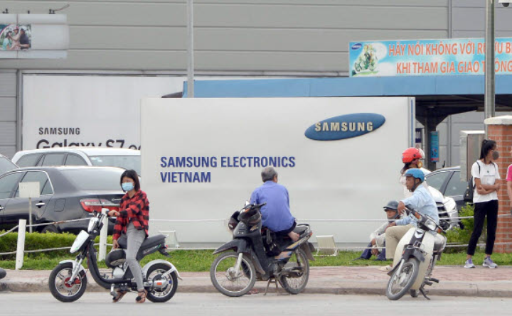 Nhà máy điện thoại Samsung tại Việt Nam ngừng sản xuất trong 2 tuần vào tháng tới