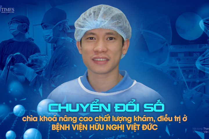 Chuyển đổi số - chìa khóa nâng cao chất lượng khám và điều trị ở Bệnh viện Hữu nghị Việt Đức