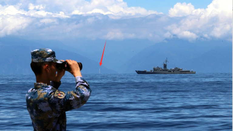 Trung Quốc nói tàu chiến PLA tiếp cận tàu Đài Loan trên biển và vào cách bờ chưa đầy 12 km