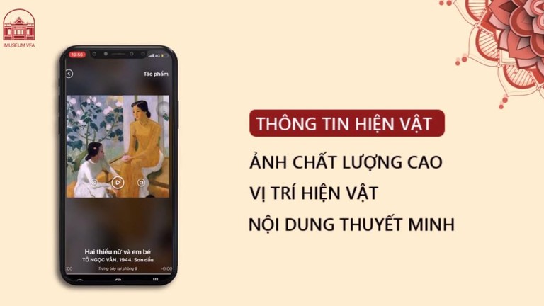 Cách sử dụng app iMuseum để tham quan trực tuyến Bảo tàng Mỹ thuật Việt Nam