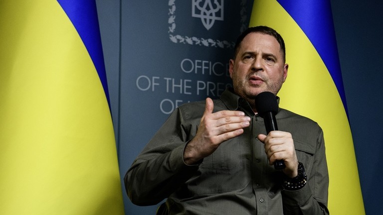 Ông Andrey Yermak, người đứng đầu văn phòng Tổng thống Ukraine (Ảnh: Getty)