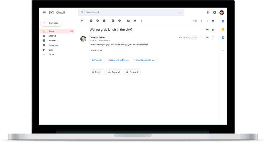 Gmail lột xác với giao diện hoàn toàn mới, thuận tiện hơn cho người dùng ảnh 3