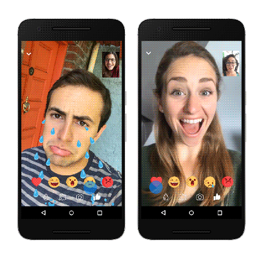 Messenger bổ sung thêm nhiều hiệu ứng vui nhộn cho Video Chat ảnh 1