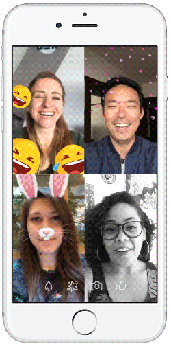 Messenger bổ sung thêm nhiều hiệu ứng vui nhộn cho Video Chat ảnh 4