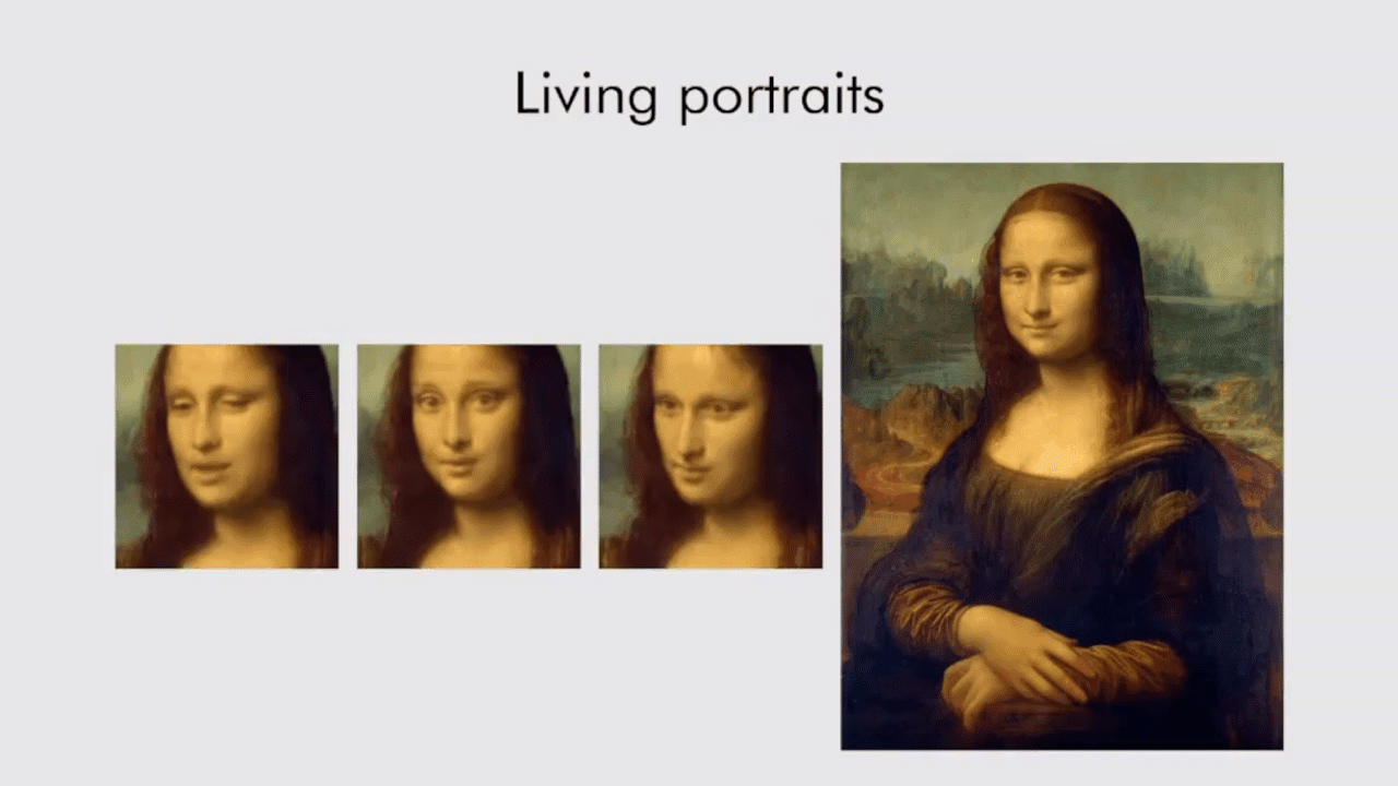 Gương mặt Mona Lisa được tái tạo lại trong video bằng công nghệ deepfake AI
