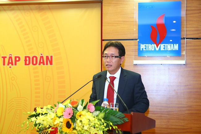Tân Tổng giám đốc PVN, Nguyễn Vũ Trường Sơn, phát biểu nhận nhiệm vụ
