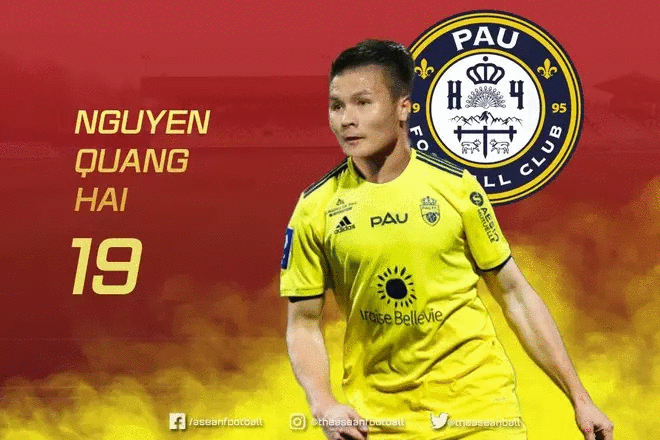 Quang Hải chuẩn bị khoác áo Pau FC 