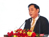 Ông Huỳnh Uy Dũng, Chủ tịch Tập đoàn Đại Nam phát biểu tại sự kiện "Tọa đàm mùa Xuân 2019" do TP Đà Nẵng tổ chức