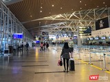 Một góc Sân bay quốc tế Đà Nẵng trong mùa dịch COVID-19