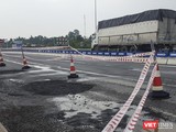 Cao tốc Đà Nẵng - Quảng Ngãi hư hỏng nghiêm trọng
