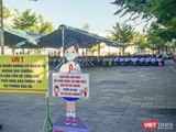 Một trường học trên địa bàn TP Đà Nẵng tuyên truyền phòng chống dịch COVID-19 cho học sinh