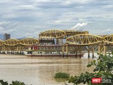 Cầu Nguyễn Văn Trỗi (Đà Nẵng) trong một lần nâng hạ