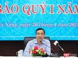 Ông Lê Trung Chinh – Chủ tịch UBND TP Đà Nẵng chủ trì buổi Họp báo quý I/2021 diễn ra chiều ngày 26/4