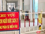 Khu vực điều trị bệnh nhân mắc COVID-19 tại Trung tâm Y tế huyện Bình Sơn (Quảng Ngãi)