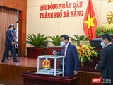 Đại biểu HĐND TP Đà Nẵng bỏ phiếu bầu nhân sự nhiệm kỳ 2021-2026