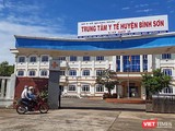Cơ sở 2, Trung tâm Y tế huyện Bình Sơn tỉnh Quảng Ngãi, nơi đang tiếp nhận và điều trị 41 ca mắc COVID-19 trên địa bàn.