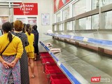 Người dân Đà Nẵng "vét sạch" quầy thịt cá tại siêu thị sau thông tin toàn TP có thể phong toả cứng 7 ngày