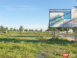 Một góc dự án đất nền tại khu đô thị mới Điện Nam - Điện Ngọc (Quảng Nam) do Công ty CP Bách Đạt An làm chủ đầu tư đang để hoang phế