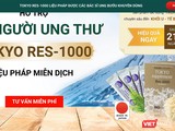 Thông tin quảng cáo thực phẩm bảo vệ sức khỏe Res-1000 với nội dung quảng cáo như thuốc chữa bệnh