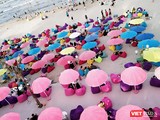 Một góc bãi biển du lịch Đà Nẵng