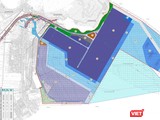 Sơ đồ quy hoạch cảng Liên Chiểu sau điều chỉnh theo quyết định 1059/QĐ-UBND của UBND TP Đà Nẵng