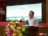 Ông Nguyễn Văn Phong, Phó Bí thư Thành ủy Hà Nội phát biểu tại tọa đàm
