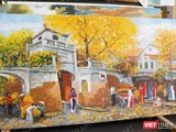 Sato Art (856 Tạ Quang Bửu, TP.HCM) đăng nhiều tin rao bán bức “Chiều thu bên ô Quan Chưởng” của họa sĩ Lâm Đức Mạnh