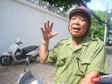 Ông Phạm Văn Dong, bí thư chi bộ khu phố - tổ trưởng tổ dân phố 56, Khu phố 5, phường 7, quận 3
