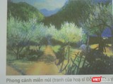 Tranh "Phong cảnh miền núi" của họa sĩ Đỗ Huy Thanh được tác giả cho biết là đã bị "phớt lờ" chuyện tác quyền?