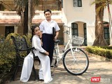 Hai mẫu nhí Gia Huy, Thiên Nga “đốn tim” người xem với bộ ảnh "Tuổi học trò" (Ảnh: Lý Võ Phú Hưng)