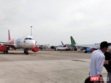 Bộ Y tế tiếp tục ra thông báo khẩn tìm người trên chuyến bay VJ770 từ Nha Trang ra Hà Nội (Ảnh: Hòa Bình)