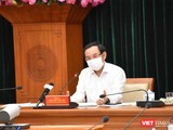 Bí thư Thành uỷ TP.HCM Nguyễn Văn Nên lưu ý về test nhanh kháng nguyên - Ảnh: TTBC