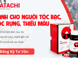 Sản phẩm thực phẩm bảo vệ sức khỏe Hatachi đang được quảng cáo trên trang hatachivn.com. Ảnh: hatachivn.com