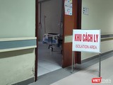 Khu cách ly tại Bệnh viện Hữu Nghị. Ảnh: Minh Thúy