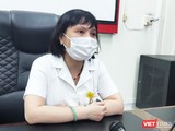 TS. BS. Nguyễn Kim Thư – Trưởng Khoa Virus Ký sinh trùng, Bệnh viện Bệnh Nhiệt đới Trung ương. Ảnh: Minh Thúy