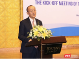 TS. Kidong Park – Trưởng Đại diện Văn phòng Tổ chức Y tế Thế giới (WHO) tại Việt Nam (Ảnh: Minh Thúy)