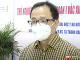 GS. TS. Tạ Thành Văn – Chủ tịch Hội đồng Trường Đại học Y Hà Nội, nghiên cứu viên chính của chương trình thử nghiệm lâm sàng vaccine ARCT-154 phòng COVID-19 (Ảnh VT cắt từ clip)