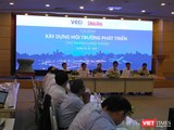 Toàn cảnh buổi Tọa đàm Xây dựng môi trường phát triển cho ngành hàng không (Ảnh: VT)