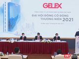 Ban chủ toạ ĐHĐCĐ thường niên năm 2021 của Gelex (Ảnh chụp màn hình)