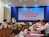 GS.TS. Tạ Thành Văn – Hiệu trưởng Trường Đại học Y Hà Nội - đánh giá cao sự hợp tác Viện - Trường trong đào tạo.