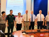 Các nhà khoa học tên tuổi của Nga và lãnh đạo Trường Đại học Y Hà Nội, đại diện Bộ Tư lệnh Bảo vệ Lăng Chủ tịch Hồ Chí Minh