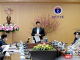 Bộ trưởng Bộ Y tế Nguyễn Thanh Long chủ trì cuộc họp