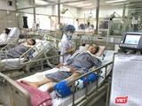 Bệnh nhân đang điều trị tại Bệnh viện Bạch Mai