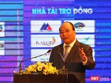 Thủ tướng Chính phủ Nguyễn Xuân Phúc phát biểu tại sự kiện Diễn đàn đầu tư Đà Nẵng năm 2017 diễn ra sáng 15/10