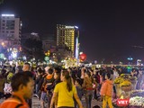 Một góc tuyến đường Bạch Đằng (Đà Nẵng) về đêm