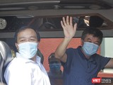 Bác sĩ Trần Thanh Linh - Phó trưởng Khoa Hồi sức cấp cứu, Bệnh viện Chợ Rẫy chào tạm biệt Đà Nẵng.
