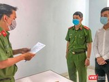 Cơ quan CSĐT Công an TP Đà Nẵng tống đạt quyết định khởi tố bị can đối với giám đốc Công ty TNHH quốc tế AMIDA