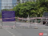 Khu vực dân cư bị phong toả do dịch COVID-19