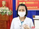 TS.BS Trần Thị Hoàng – Phó Giám đốc Bệnh viện Phụ sản – Nhi TP Đà Nẵng.